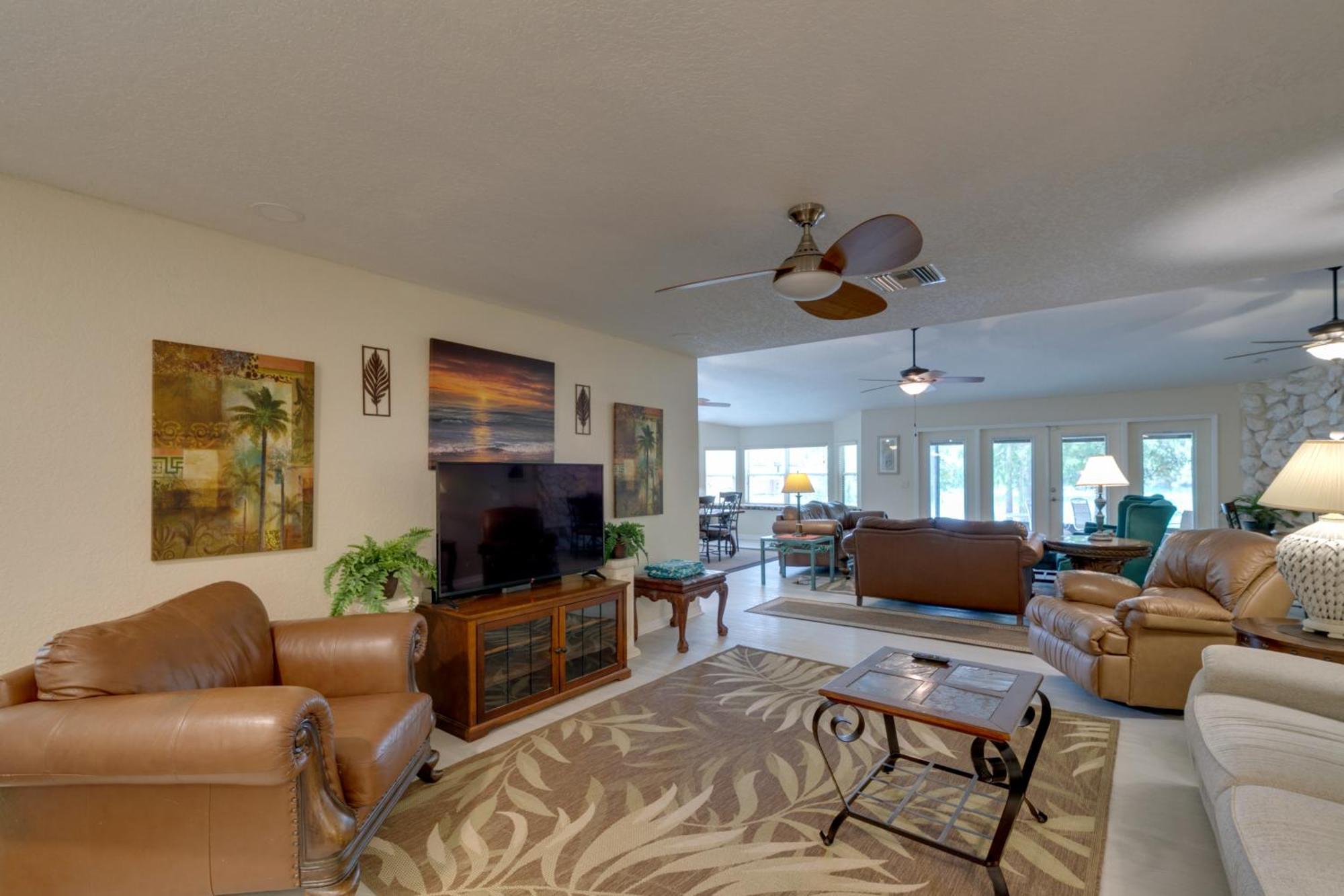 Waterfront Dunnellon Home With Private Dock And Lanai! Bagian luar foto