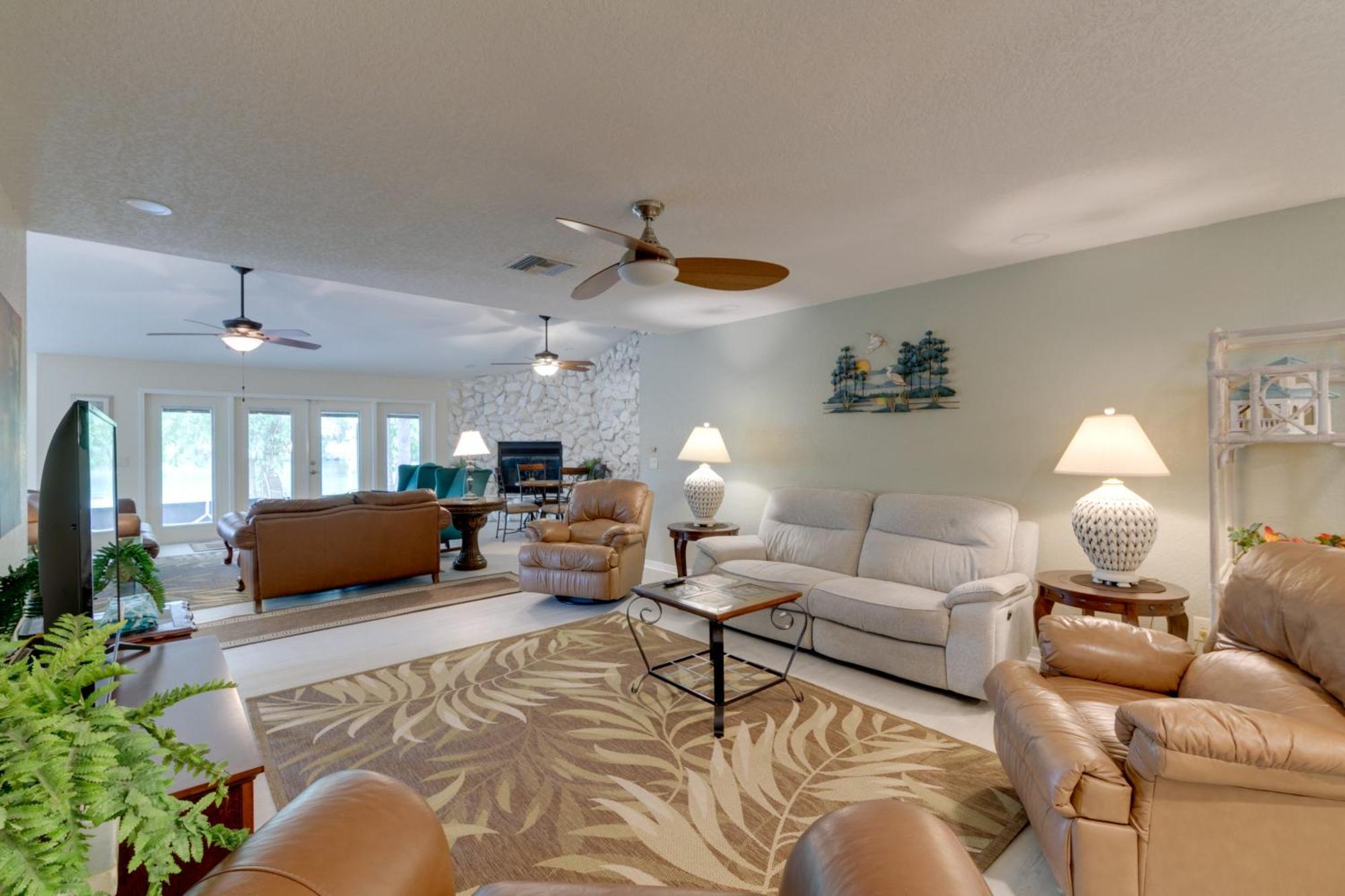 Waterfront Dunnellon Home With Private Dock And Lanai! Bagian luar foto