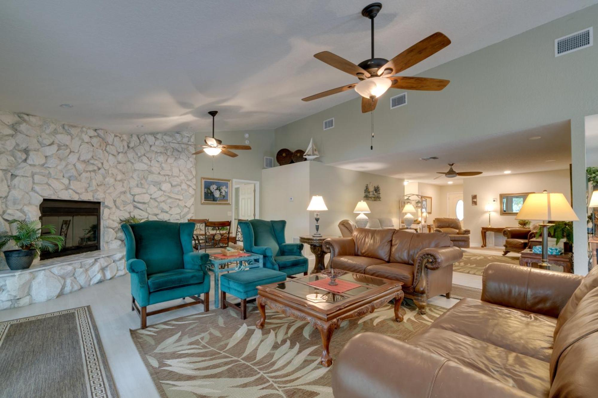 Waterfront Dunnellon Home With Private Dock And Lanai! Bagian luar foto