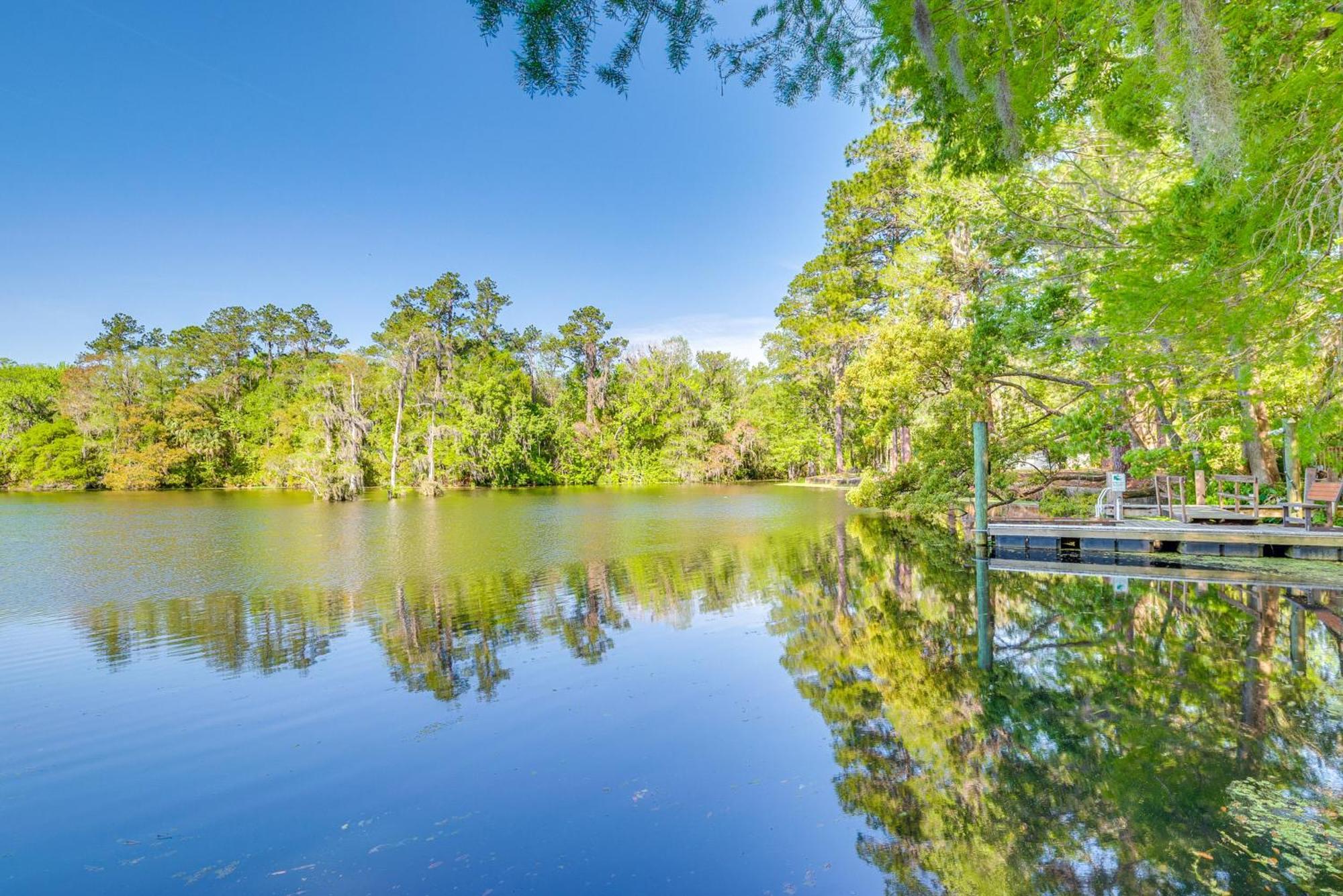 Waterfront Dunnellon Home With Private Dock And Lanai! Bagian luar foto