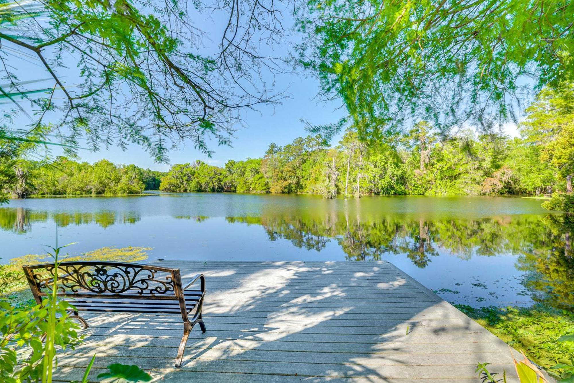 Waterfront Dunnellon Home With Private Dock And Lanai! Bagian luar foto