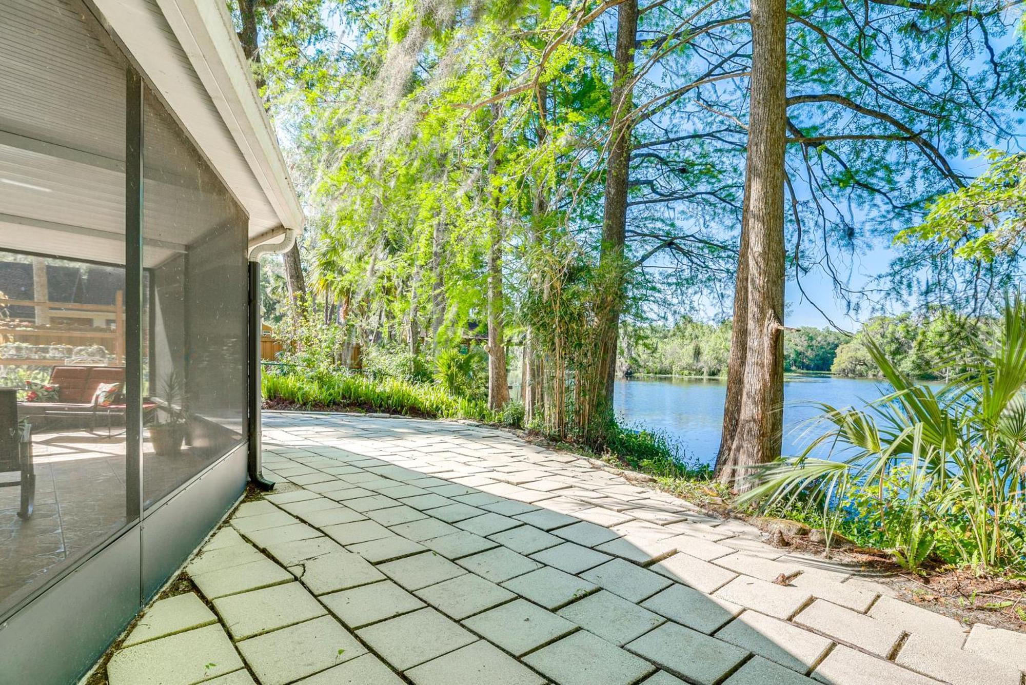 Waterfront Dunnellon Home With Private Dock And Lanai! Bagian luar foto