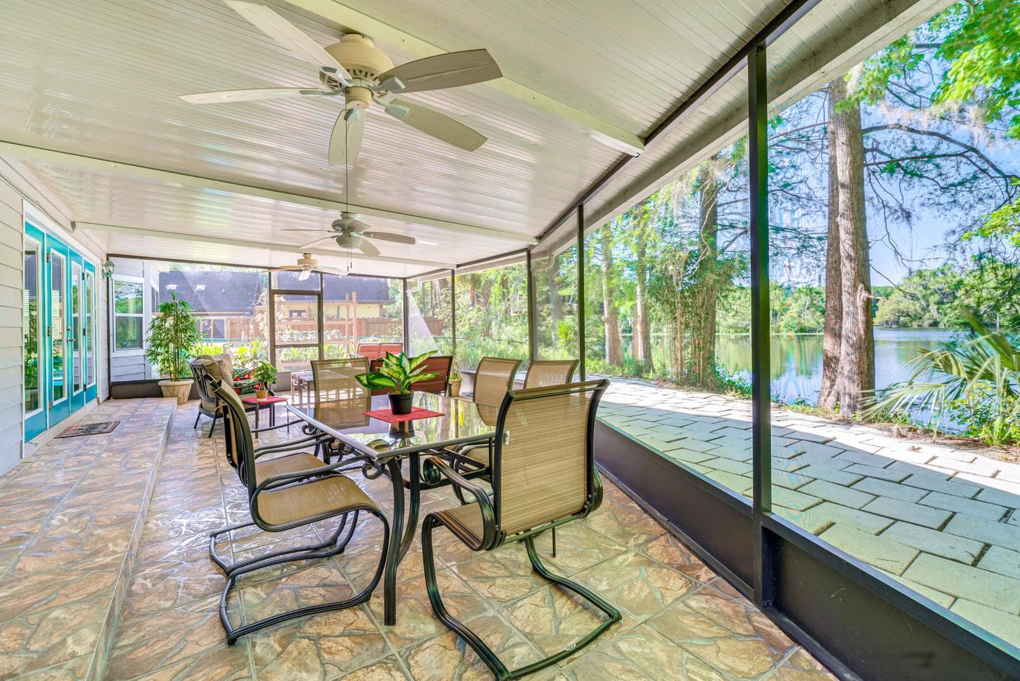 Waterfront Dunnellon Home With Private Dock And Lanai! Bagian luar foto