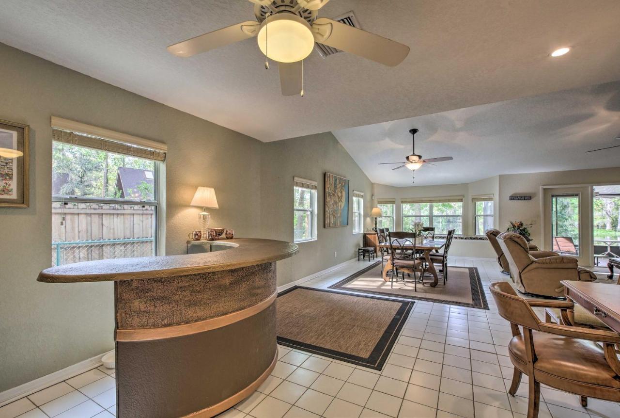 Waterfront Dunnellon Home With Private Dock And Lanai! Bagian luar foto